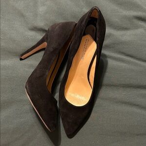 Gianvito Rossi Elegant Black Suede Heels